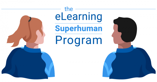 The eLearning superhuman program blog post